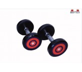 Body Tech 5kg Pair Of Pu Coated Captain America Dumbbells